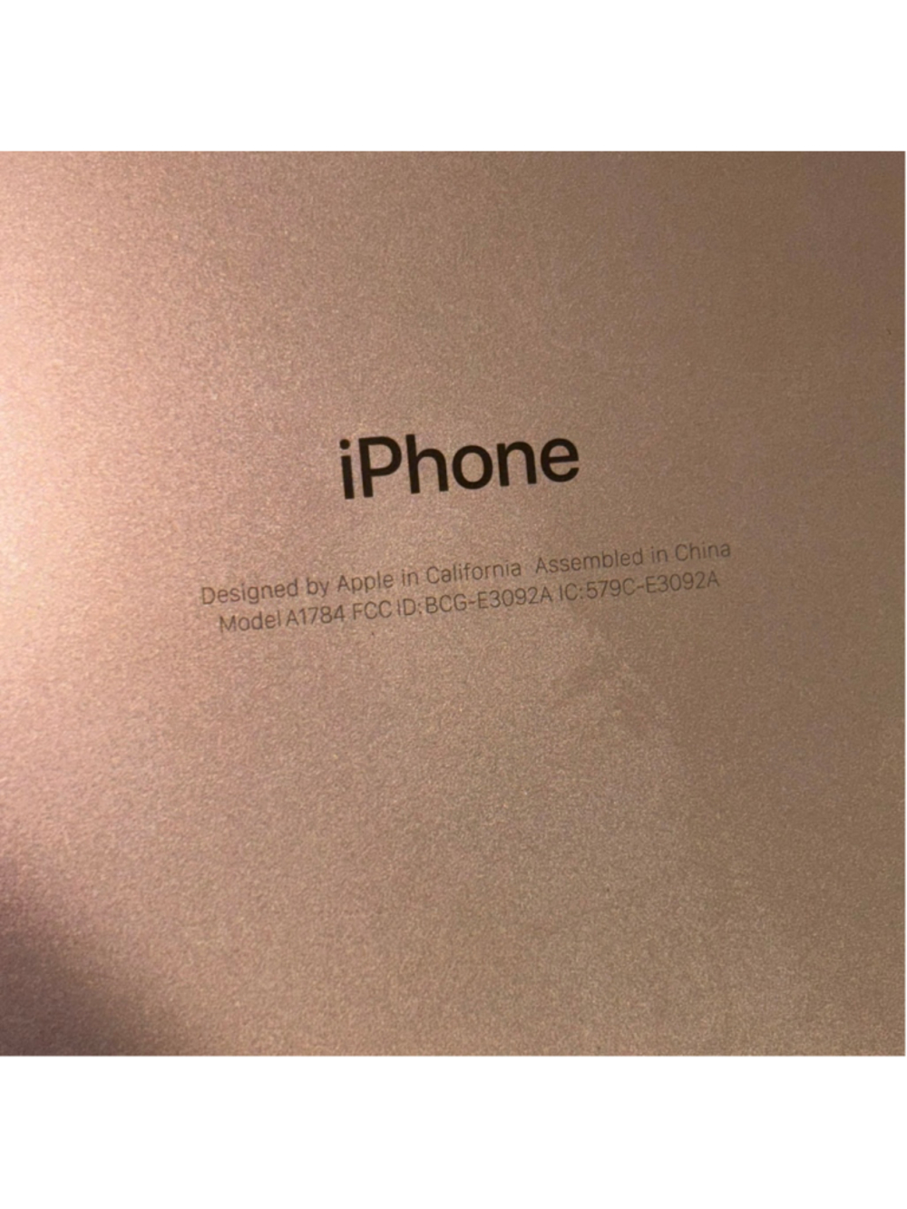 Apple iPhone 7 Plus Rose Gold A1784 Untested Cracked As Is Parts Repair #C151b - Picture 4 of 10